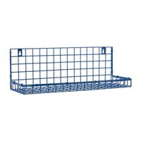 Wandrek draadwerk - blauw - 14x40x14 cm