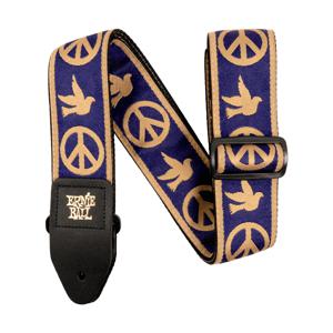 Ernie Ball Classic Jacquard Strap 4699 Peace Love Dove gitaarband