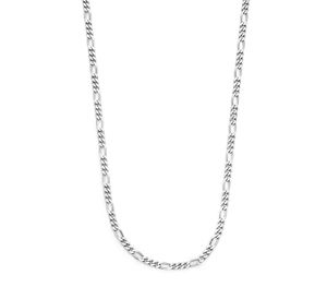 Ketting Figaroschakel zilver j2,2 mm 60 cm