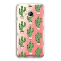 Cactus Lover: HTC U Play Transparant Hoesje