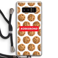 Koekerond: Samsung Galaxy Note 8 Transparant Hoesje met koord Koekerond: Samsung Galaxy Note 8 Transparant Hoesje met koord