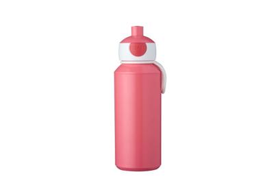 Drinkfles pop-up campus 400 ml pink - Mepal