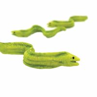 Safari Slangen speelfiguur junior 2,5 cm groen 192 stuks - thumbnail