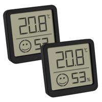 TFA-Dostmann 30.5053.01.02 insteekthermometer Elektronische omgevingsthermometer Binnen Zwart - thumbnail