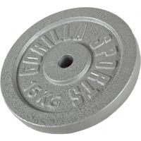 Gorilla Sports Gewichtsschijf - Halterschijf - 15 kg - Gietijzer - 30 mm - thumbnail