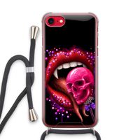 Dodelijk zoet: iPhone SE 2020 Transparant Hoesje met koord