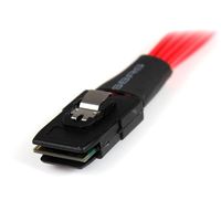 StarTech.com 1m Serial Attached SCSI SAS Kabel SFF-8087 naar 4x Vergrendelbare SATA - thumbnail