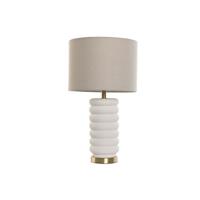 Bureaulamp Home ESPRIT Beige Gouden