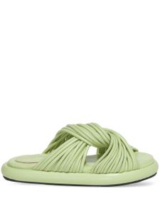 Proenza Schouler claquettes Pipe Rolo - Vert