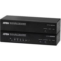 ATEN CE775-AT-G Extender (verlenging) VGA, USB, Serieel (9-pol.), Jackplug Via netwerkkabel RJ45 300 m