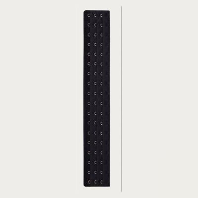 Op en Top Zwanger bh / Corset Verlenger 18 Haaks Zwart (per stuk)