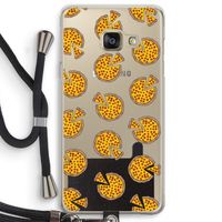You Had Me At Pizza: Samsung Galaxy A3 (2016) Transparant Hoesje met koord
