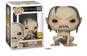 Lord of the Rings POP! Movies Vinyl Figures Gollum 9cm Chase