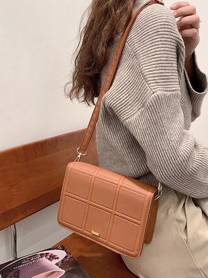 Vintage reliëf Metaal Crossbody Tas