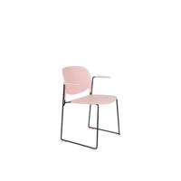 Housecraft Stacks Eetkamerstoelen armleuning Roze - Set van 4 - thumbnail