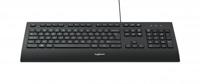 Logitech comfort keyboard k280e, toetsenbord (zwart, eu lay-out (qwerty), rubberdome)