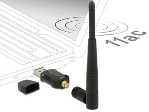 DeLOCK USB 2.0 Dual Band WLAN Stick wlan adapter