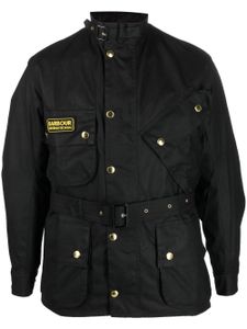 Barbour manteau International Original à simple boutonnage - Noir