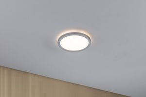 Paulmann 70990 P Atria Shine 11,2W 3000K 190mm ch mt Ks LED-plafondlamp LED 11.2 W Chroom (mat)