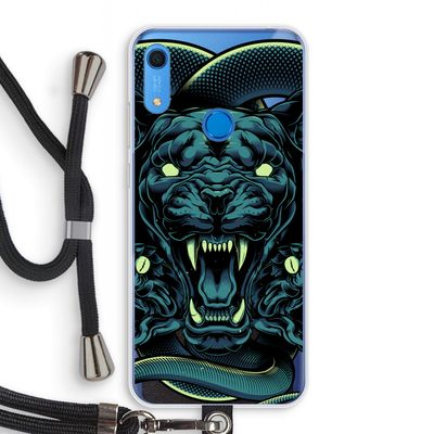 Cougar and Vipers: Huawei Y6s Transparant Hoesje met koord