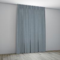 Overgordijn Praag Scandinavisch Blauw Overgordijn Praag Scandinavisch Blauw
