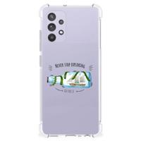 Samsung Galaxy A32 4G | A32 5G Enterprise Editie Stevig | Bumper Hoesje | Boho Bottle