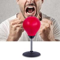 Desktop ponsen bal stress relief Buster snelheid fitness verticale BoKS bal met zuignap houder Desktop ponsen bal stress relief Buster snelheid fitness verticale BoKS bal met zuignap houder