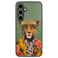 Samsung Galaxy S24 FE hoesje - Luipaard hipster