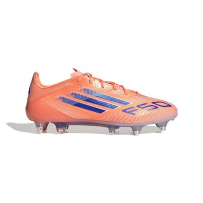 adidas F50 Elite IJzeren-Nop Voetbalschoenen (SG) Oranje Blauw Wit