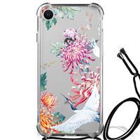 iPhone SE 2022 | 2020 | 8 | 7 Case Anti-shock Bird Flowers