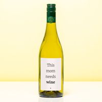 Wijnfles This Mom Needs Wine - Wit (Sauvignon Blanc)