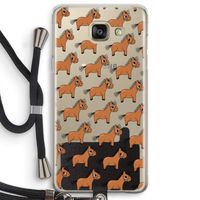 Pony: Samsung Galaxy A5 (2016) Transparant Hoesje met koord