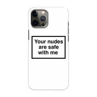 Safe with me: Volledig geprint iPhone 12 Hoesje
