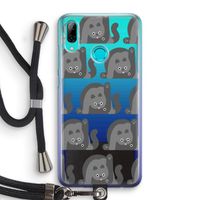 Cats: Huawei P Smart (2019) Transparant Hoesje met koord