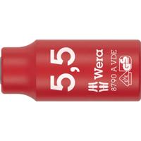 Wera 8790 A VDE 05005932001 Dop (zeskant) Dopsleutelinzetstuk 5.5 mm Wera 8790 A VDE 05005932001 Dop (zeskant) Dopsleutelinzetstuk 5.5 mm