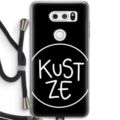 KUST ZE: LG V30 Transparant Hoesje met koord