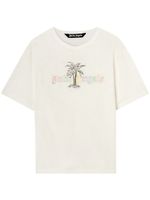 Palm Angels t-shirt à logo imprimé - Blanc