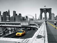 Kunstdruk Thomas Reis - Yellow Cab 80x60cm