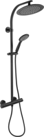 Cornat Noir Style Douchesysteem T.Kraan Zw - TECBE3422