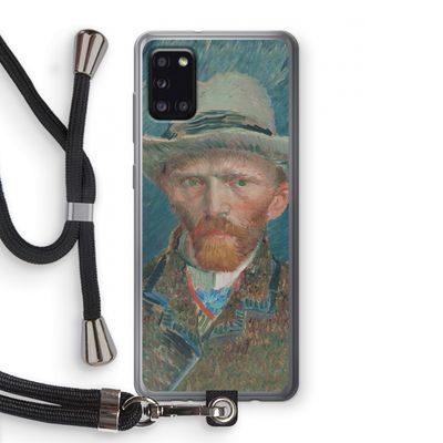 Van Gogh: Samsung Galaxy A31 Transparant Hoesje met koord