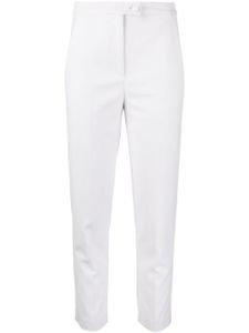 Patrizia Pepe pantalon fuselé à coupe courte - Gris