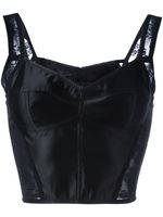 Dolce & Gabbana top crop - Noir