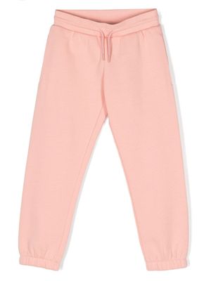 Kenzo Kids pantalon de jogging à logo imprimé - Rose