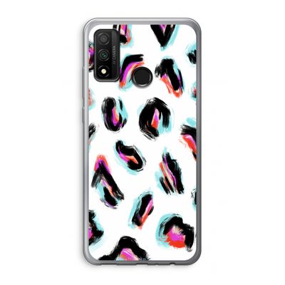 Cheetah color: Huawei P Smart (2020) Transparant Hoesje