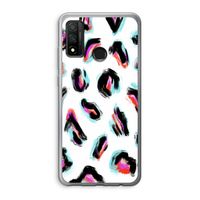 Cheetah color: Huawei P Smart (2020) Transparant Hoesje