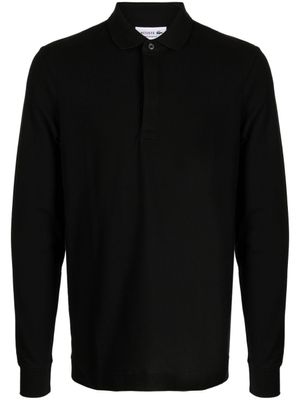 Lacoste polo à patch logo - Noir