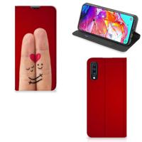 Samsung Galaxy A70 Hippe | Standcase | Liefde - Origineel Romantisch Cadeau