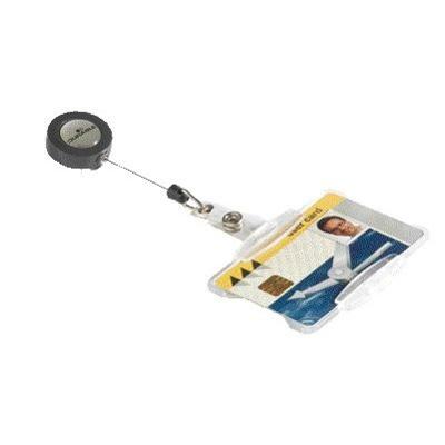 Afrolmechanisme Durable 8011 54x85mm met open pashouder