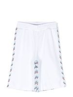 Missoni Kids short à motif zigzag - Blanc