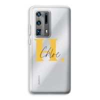 Amber Script: Huawei P40 Pro Plus Transparant Hoesje